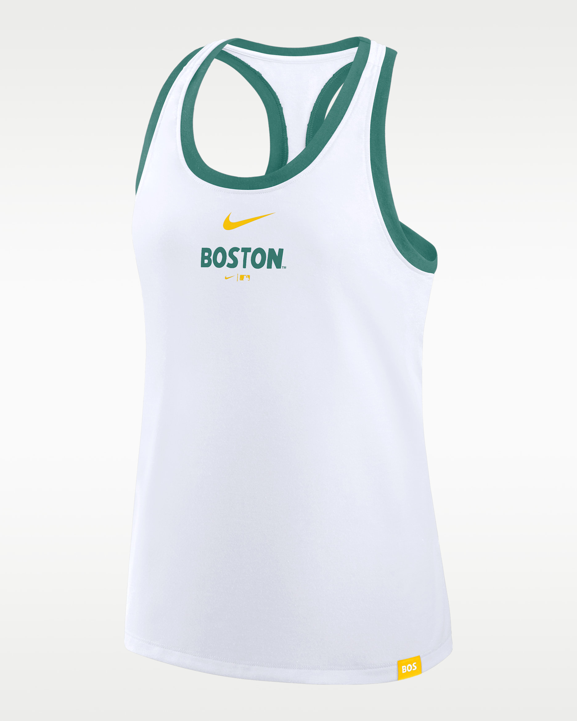 Boston Red Sox Script City Connect Women's Nike MLB Racerback Tank